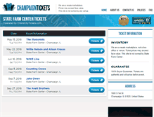 Tablet Screenshot of centerchampaign.com